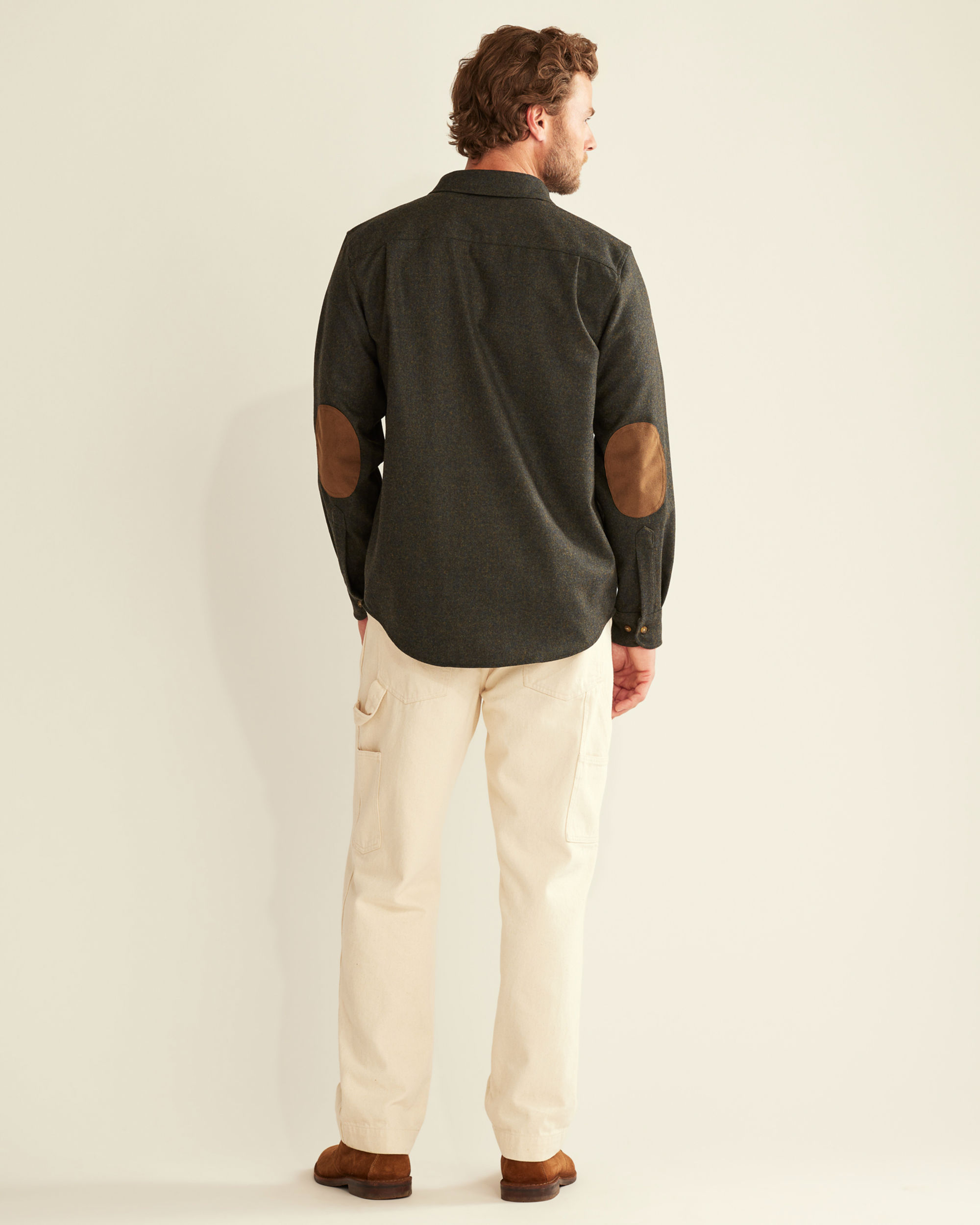 Men's Elbow-Patch Trail Shirt for Outdoor Adventures